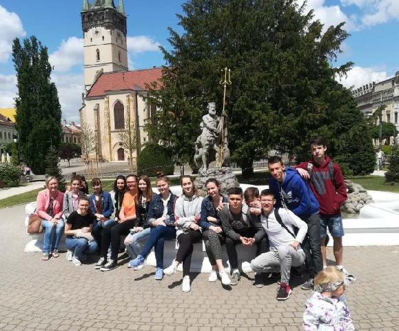 obrázok 15 z – Guided tour of Prešov – prehliadka mesta Prešov s anglickým výkladom v podaní žiakov 1. ročníka a kvinty